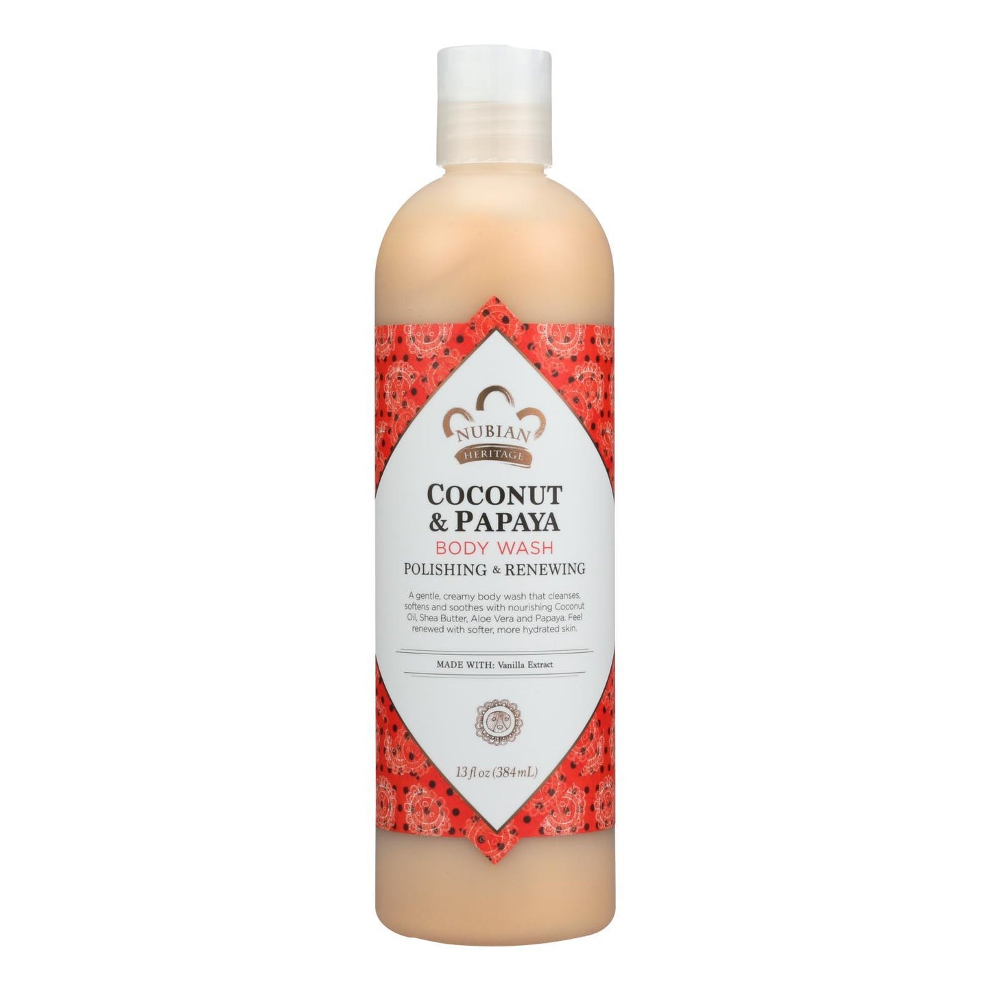 Nubian Heritage Coconut & Papaya Body Wash
