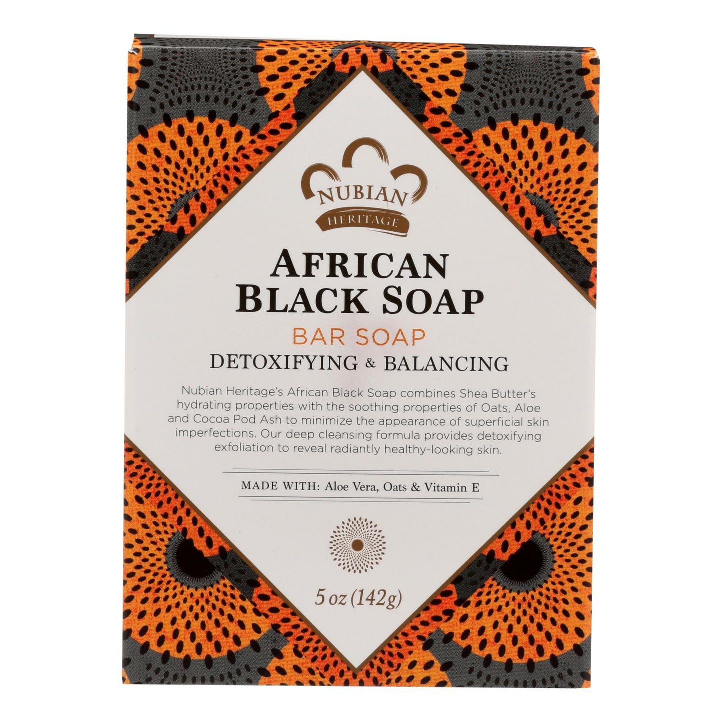 Nubian Heritage African Black Bar Soap